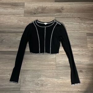 Reverse-Stitch Garage Long Sleeve